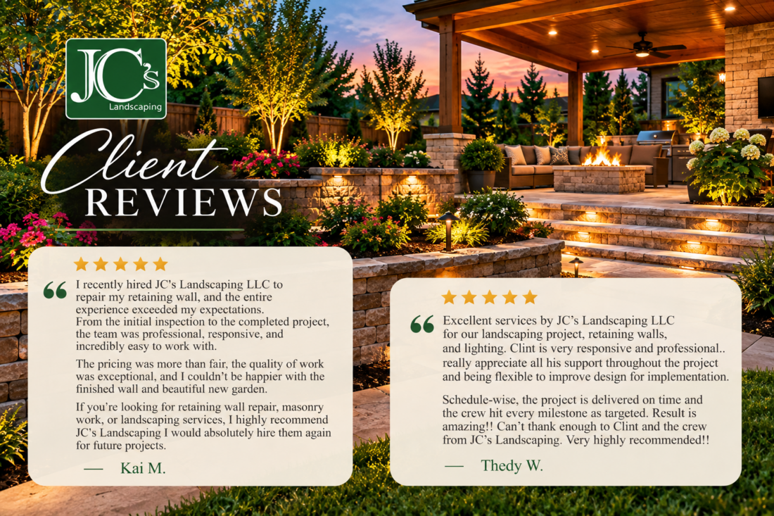 client reviews landscaping castle hills