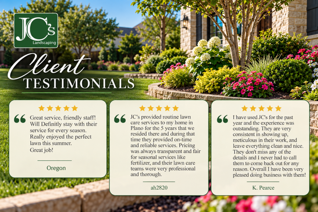 prosper lawn care client reviews