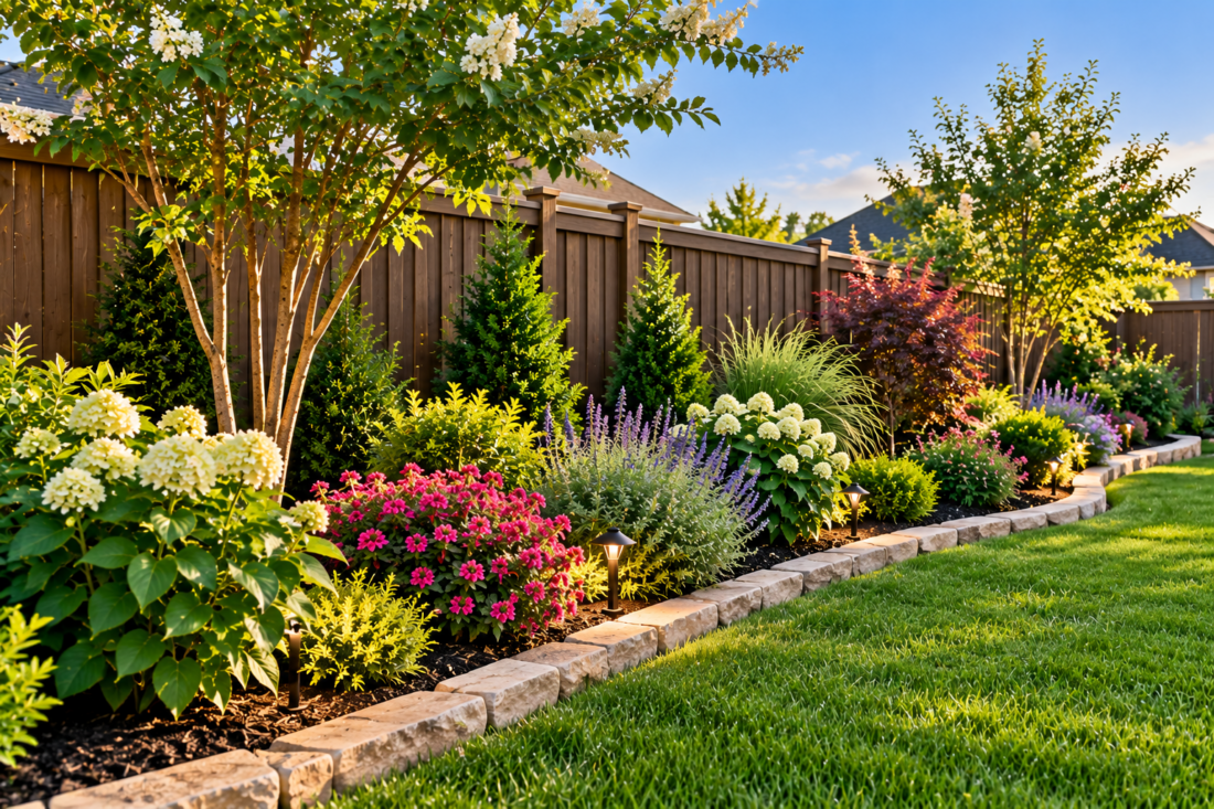 flower beds castle hills