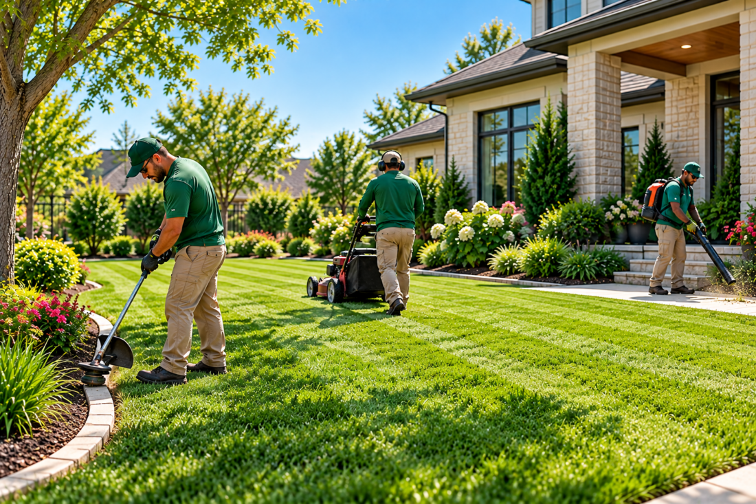 lawn care little elm