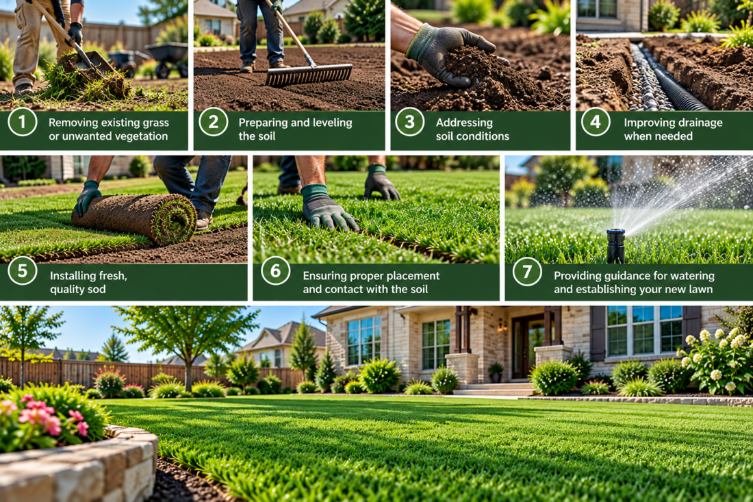sod process little elm