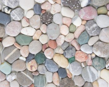 river rocks colorful