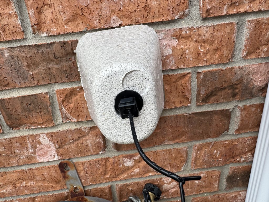 should you cover outdoor faucets in winter